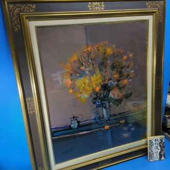 Jean Bille Original Oil Painting On Canvas