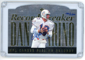 Dan Marino 1995 Upper Deck Autographed Record
