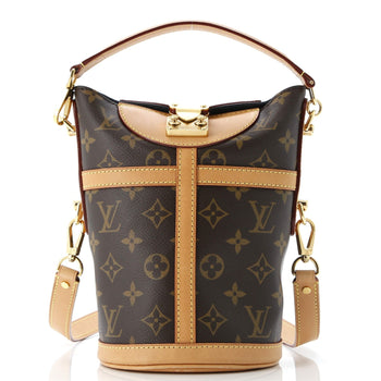 Louis Vuitton Duffle Handbag Monogram Canvas