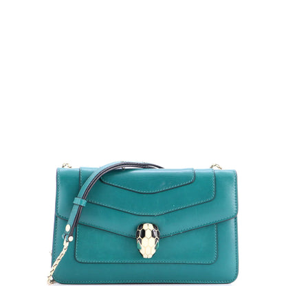Bvlgari Serpenti Forever Shoulder Bag Leather Small