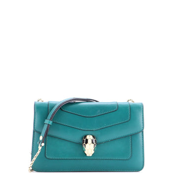 Bvlgari Serpenti Forever Shoulder Bag Leather Small