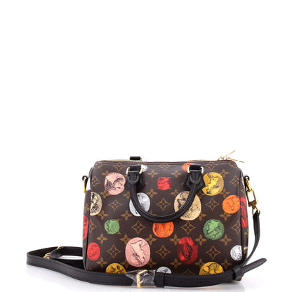 Louis Vuitton Speedy Bandouliere Bag Limited Edition Fornasetti Cameo Monogram