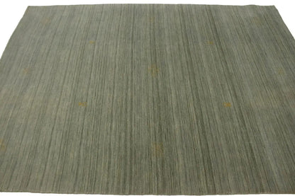 ft Modern Gabbeh Wool Rug Striped Contemporary Oriental Carpet Bedroom Decor 6X8