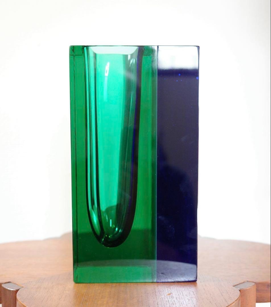 Pino Signoretto Signed Murano Glass Art Vase Sculpture Postmodern Masterpiece