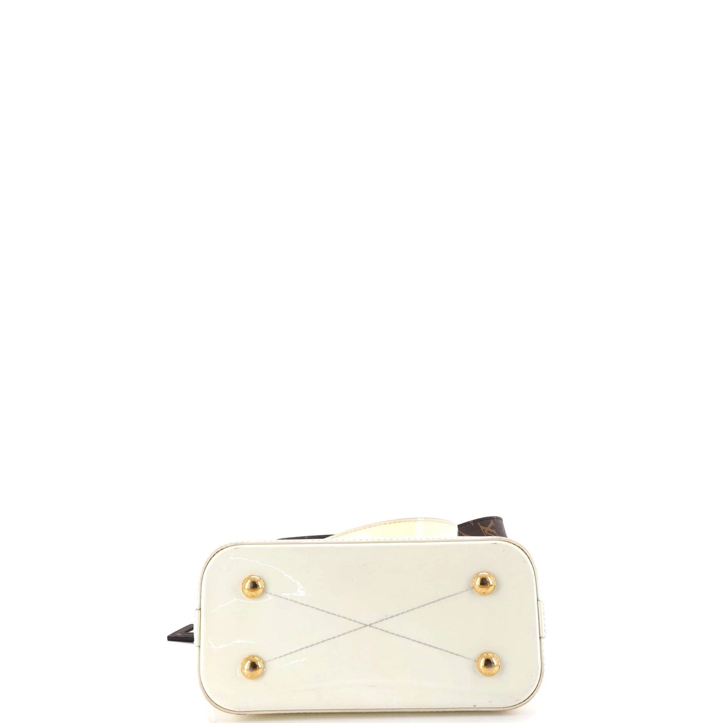 Louis Vuitton Alma Handbag Vernis With Monogram Canvas Bb