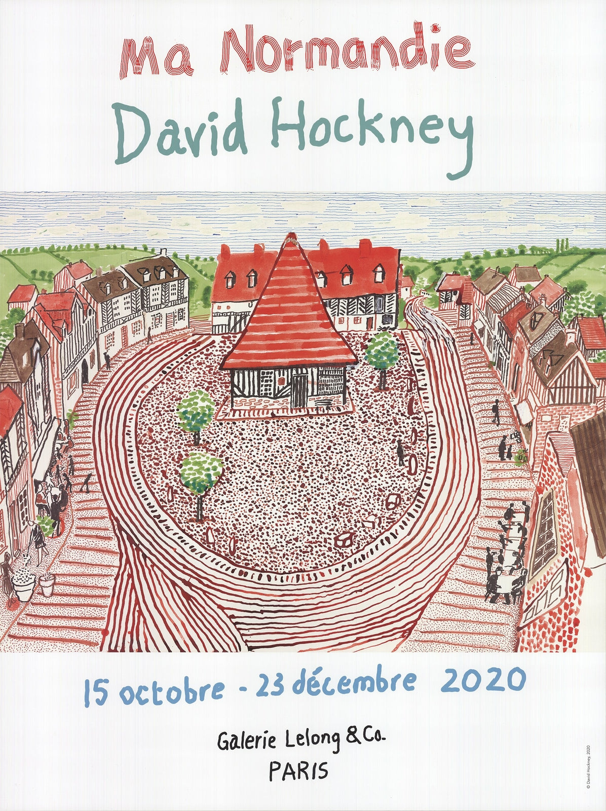 David Hockney Ma Normandie,