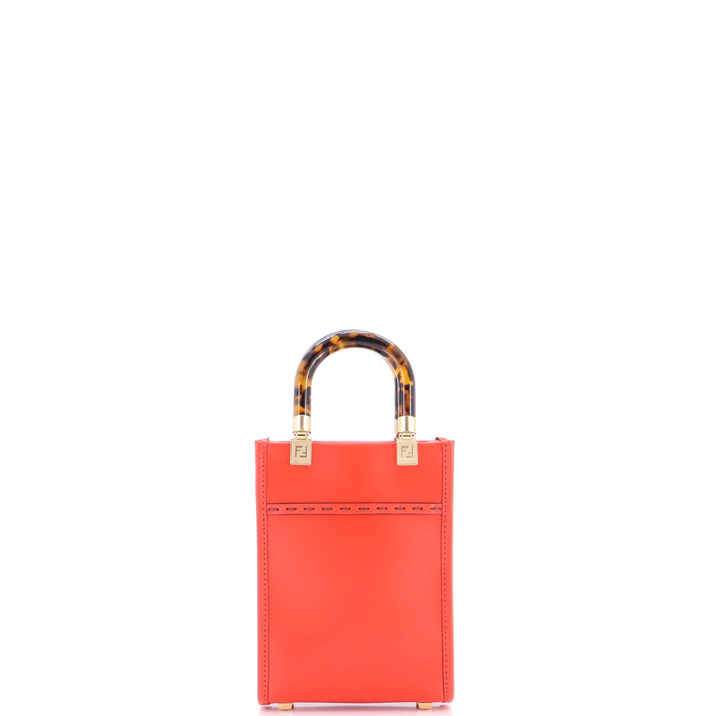 Fendi Sunshine Shopper Tote Leather Mini