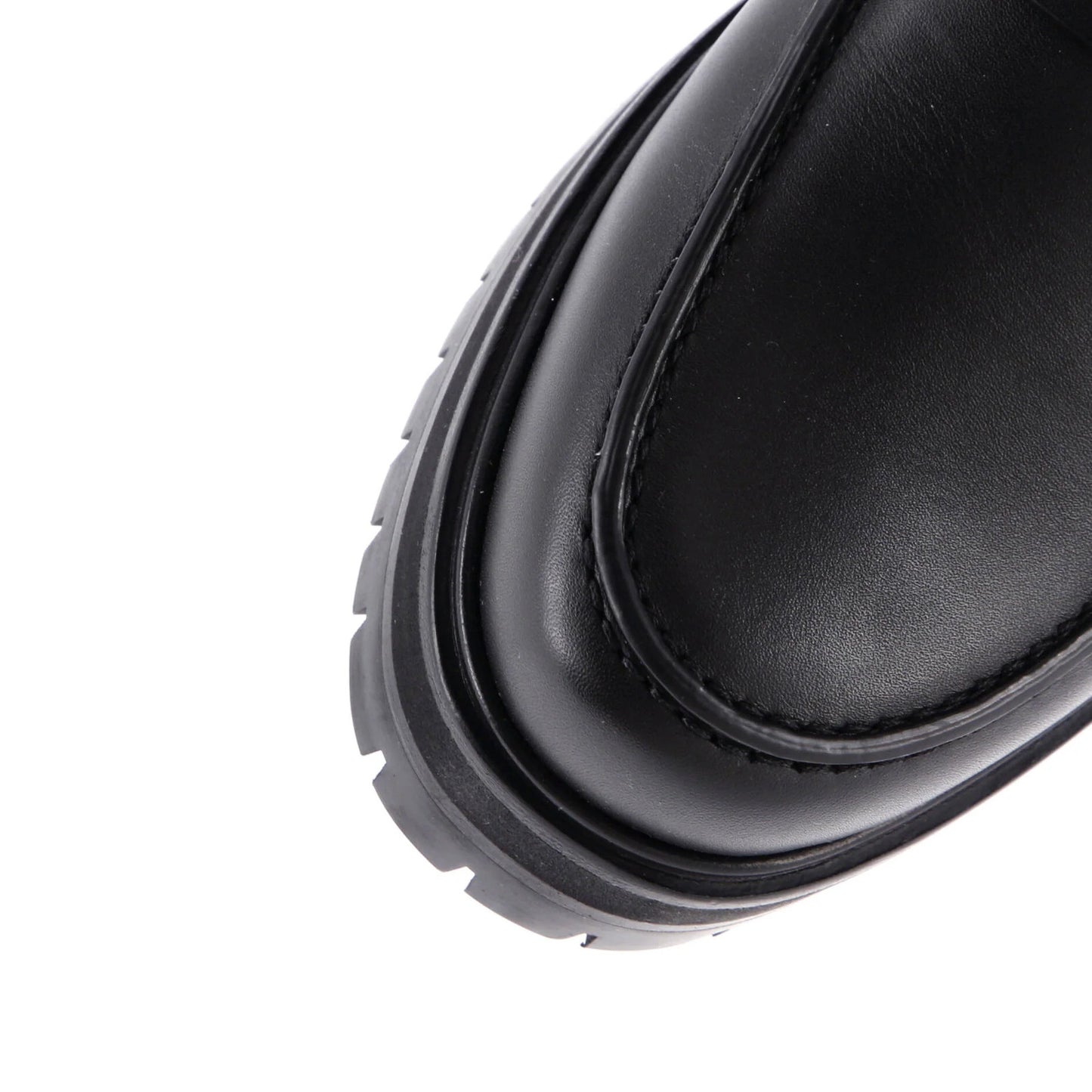 Hermes Women'S Hitch Platform Loafers Leather