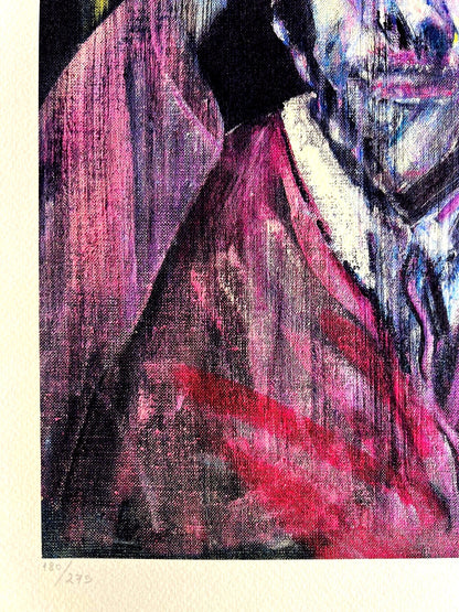 Francis Bacon Lithograph Coa Signed Pen Numbered Pencil Limited 275