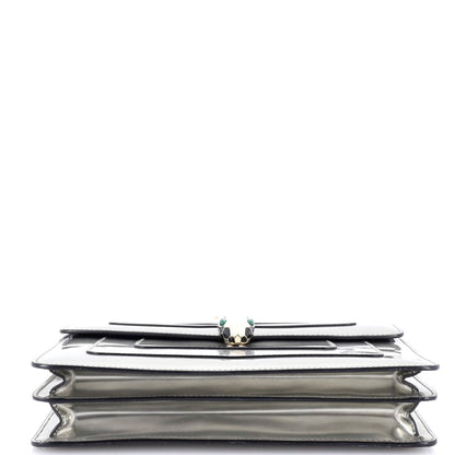 Bvlgari Serpenti Forever Shoulder Bag Patent Medium