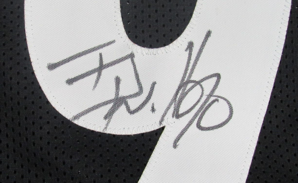 T.J. Watt Signed/Autographed Black Custom Jersey