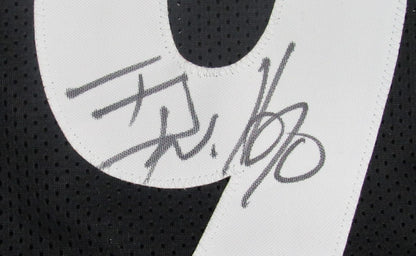 T.J. Watt Signed/Autographed Black Custom Jersey
