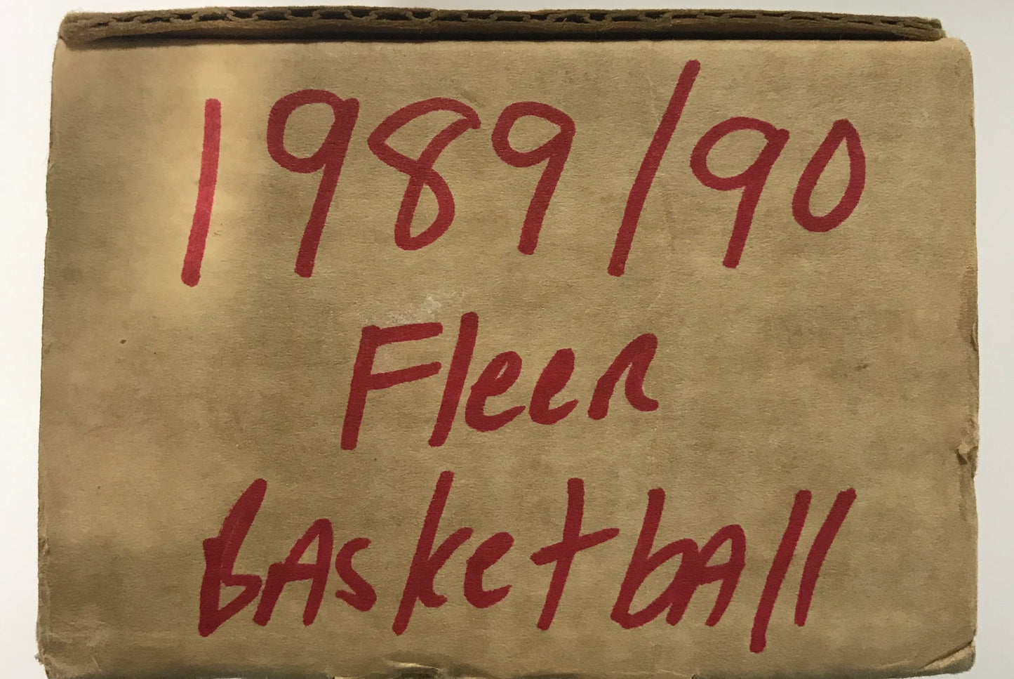 STICKERS COMPLETE BASKETBALL FLEER SET 1989 90