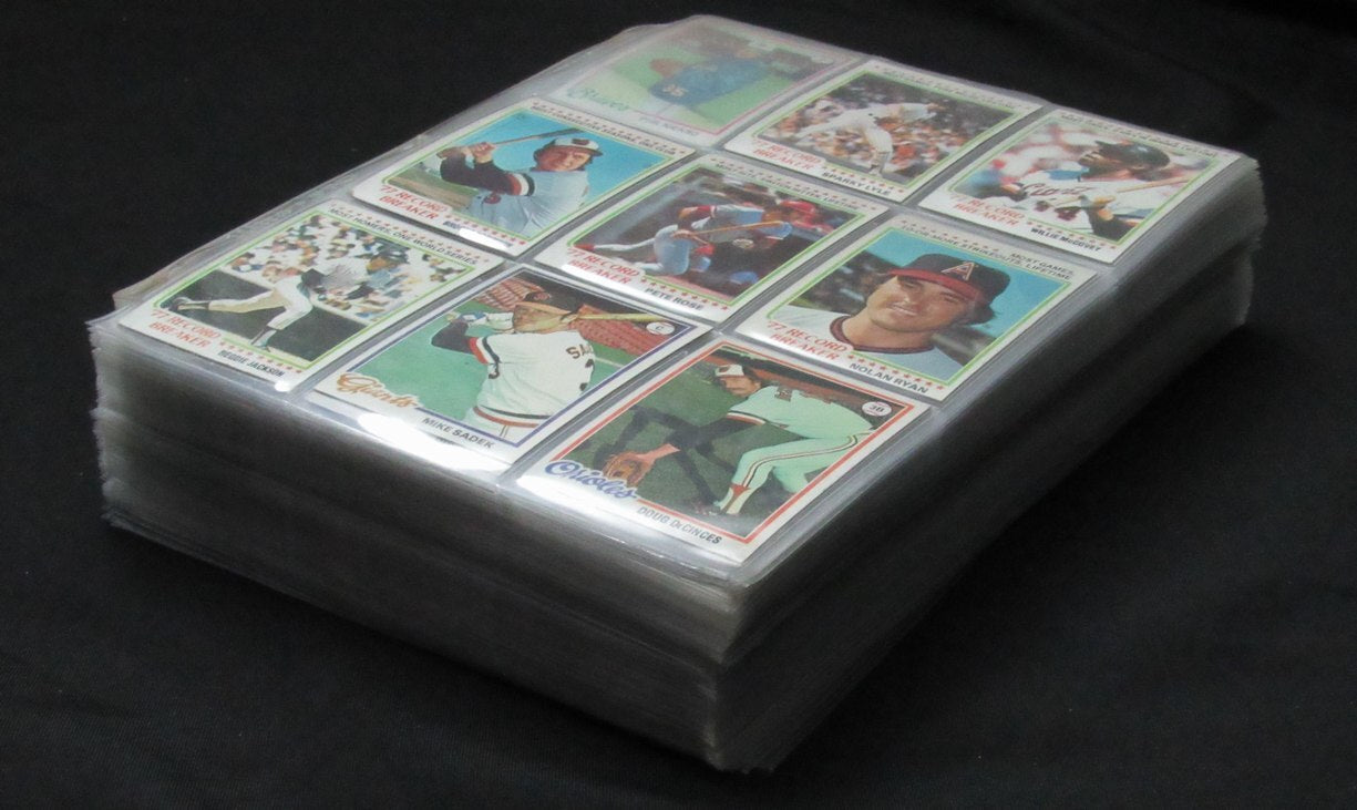 1978 Topps Baseball Complete Set (726) Murray Rc,