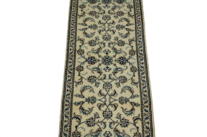 2'5X9'6 Traditional Hand-Knotted Oriental Runner Rug Narrow Hallway Carpet