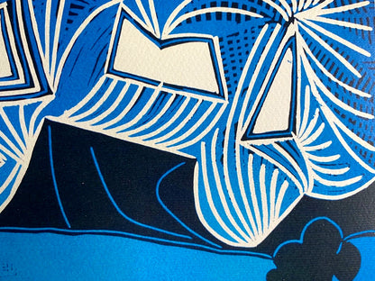 Pablo Picasso Lithograph Coa Signed In Pen