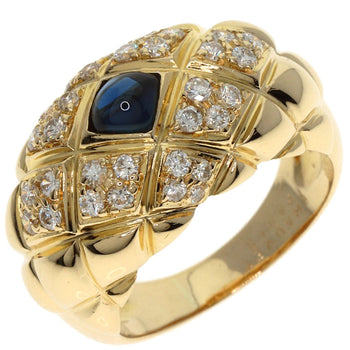 Chaumet Belcordriere Sapphire Diamond Ring K18