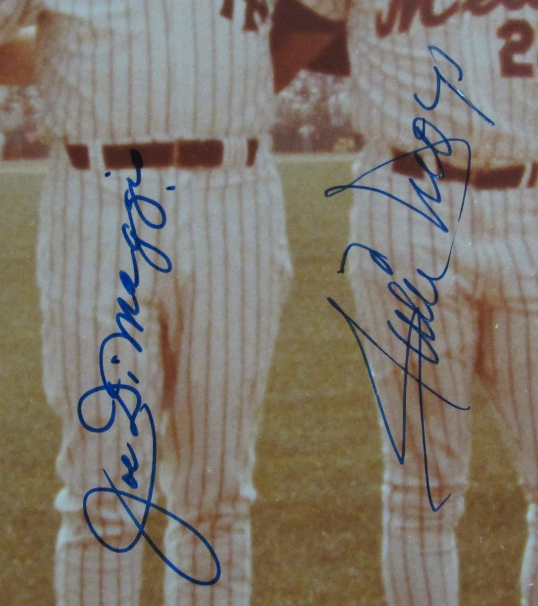 Mickey Mantle/Joe Dimaggio/Willie Mays/Snider Signed 11X14 Photo Psa/Dna 184783