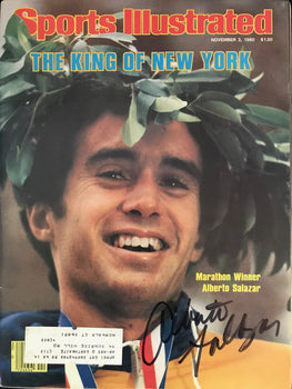 Alberto Salazar Autographed Sports Illustrated