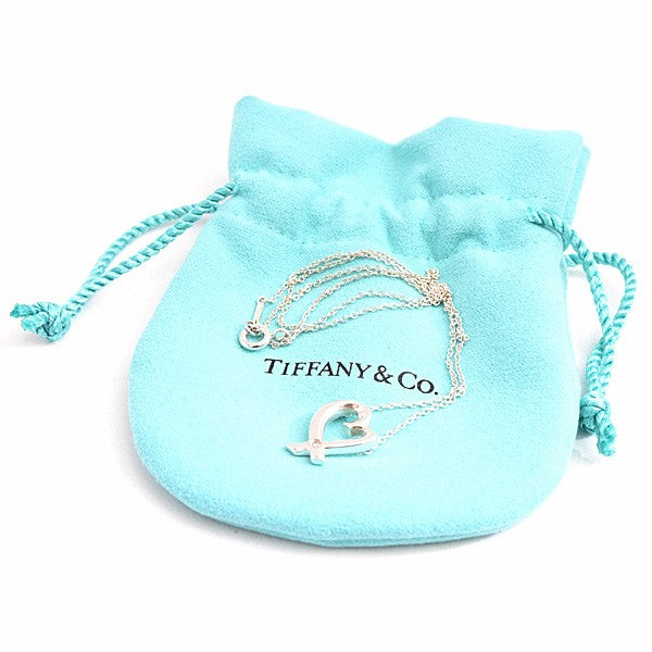 Tiffany & Co. Loving Heart Pendant By Paloma Picasso 1P Diamond Sv925