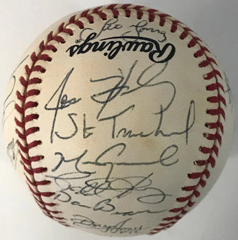 1995 Chicago Cubs Autographed Official Baseball