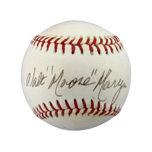 Walt "Moose" Moryn Signed/Autographed Onl Baseball Chicago Cubs Jsa 188452