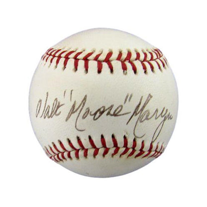 Walt "Moose" Moryn Signed/Autographed Onl Baseball Chicago Cubs Jsa 188452