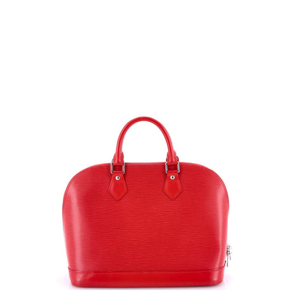 Louis Vuitton Vintage Alma Handbag Epi Leather Pm