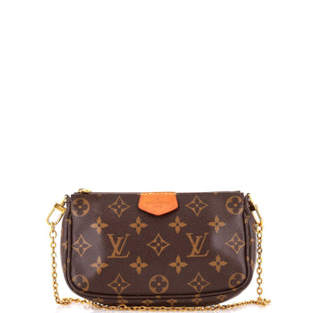 Louis Vuitton Multi Pochette Accessoires Pouch Monogram Canvas Small