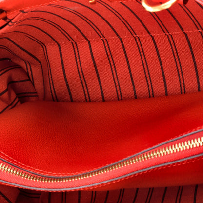 Louis Vuitton Montaigne Handbag Monogram Empreinte Leather Mm