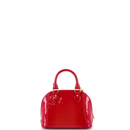 Louis Vuitton Alma Handbag Monogram Vernis Bb