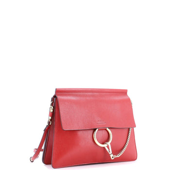 Chloe Faye Shoulder Bag Leather Medium