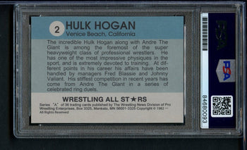1982 Wrestling All Stars Hulk Hogan #2 Authentic