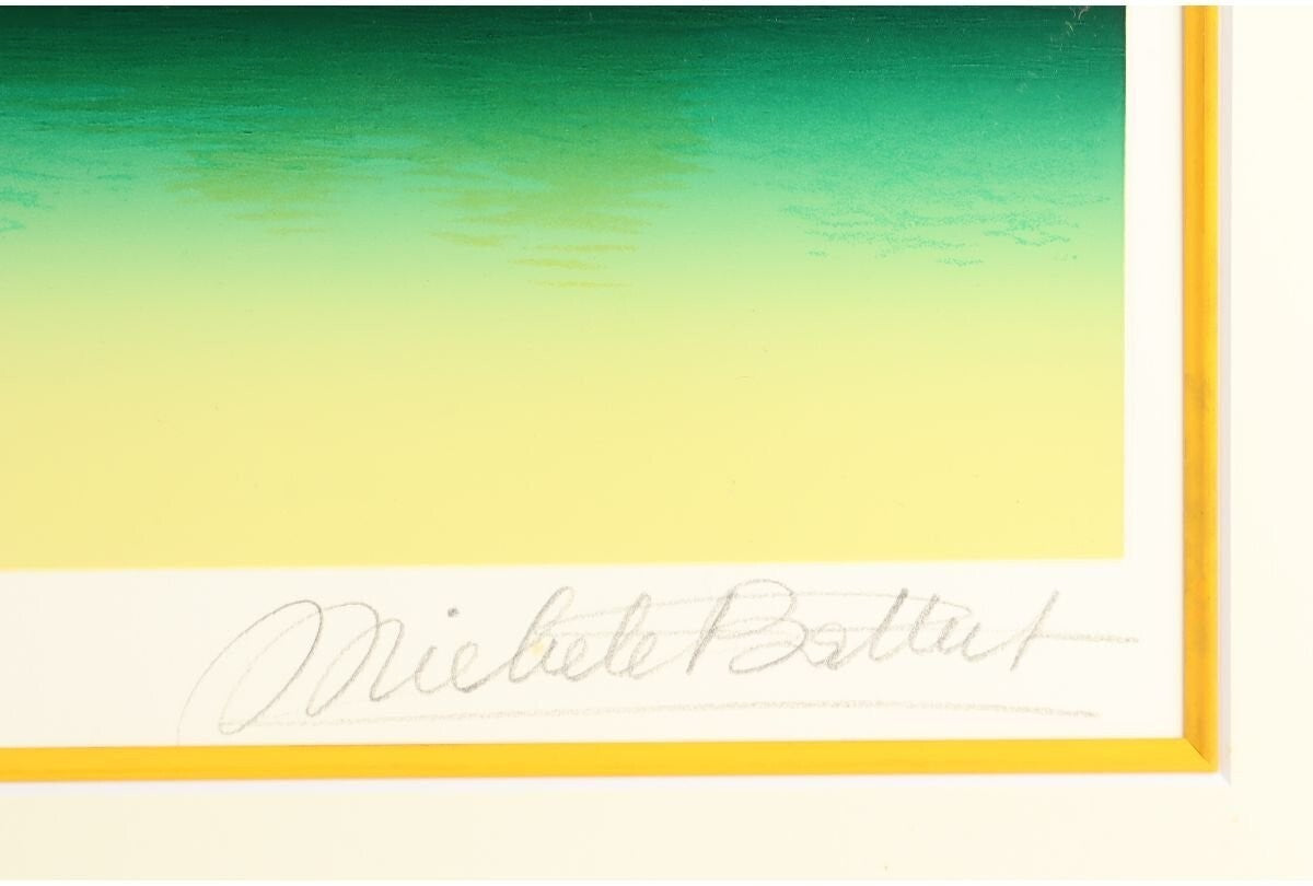 Michele Battut Signed Original Silkscreen Print