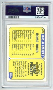 Kirby Puckett 1987 Topps Tiffany All-Star #611