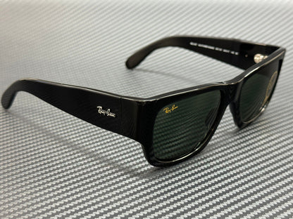 RAY BAN RB2187 901 31 Black Green Unisex 54 mm