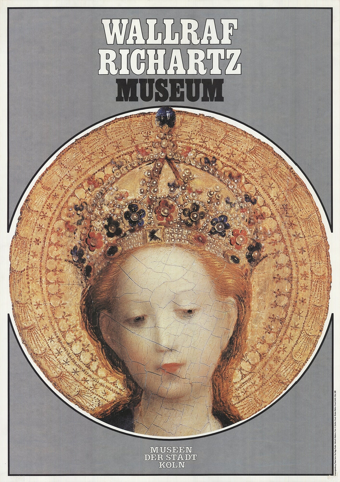 Stephan Lochner Wallraf Richartz Museum " Offset Lithograph Renaissanc