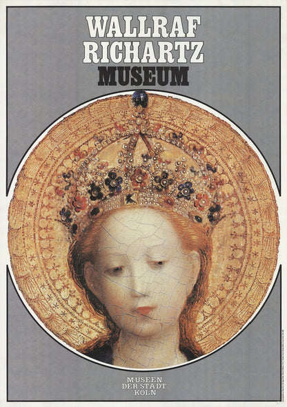 Stephan Lochner Wallraf Richartz Museum " Offset Lithograph Renaissanc