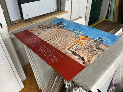 David Hockney Pearblossom Highway " Poster Pop Art Multicolor