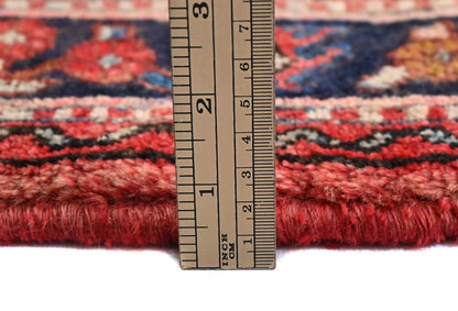 Vintage Red Floral Oriental Runner Rug Kitchen