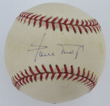 Willie Mays Hof Signed/Auto Onl Baseball San