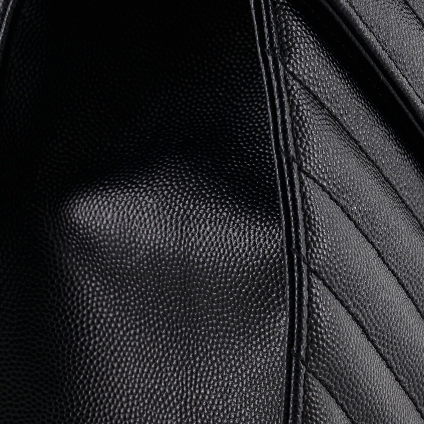 Saint Laurent Classic Monogram Envelope Satchel Matelasse Chevron Leather Large