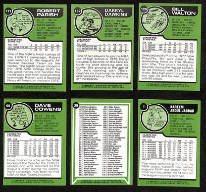 1977-78 Topps Basketball Complete Set (132)