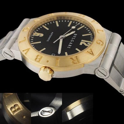 Bvlgari Diagono Sport Lc35Sg Yg/Ss Automatic