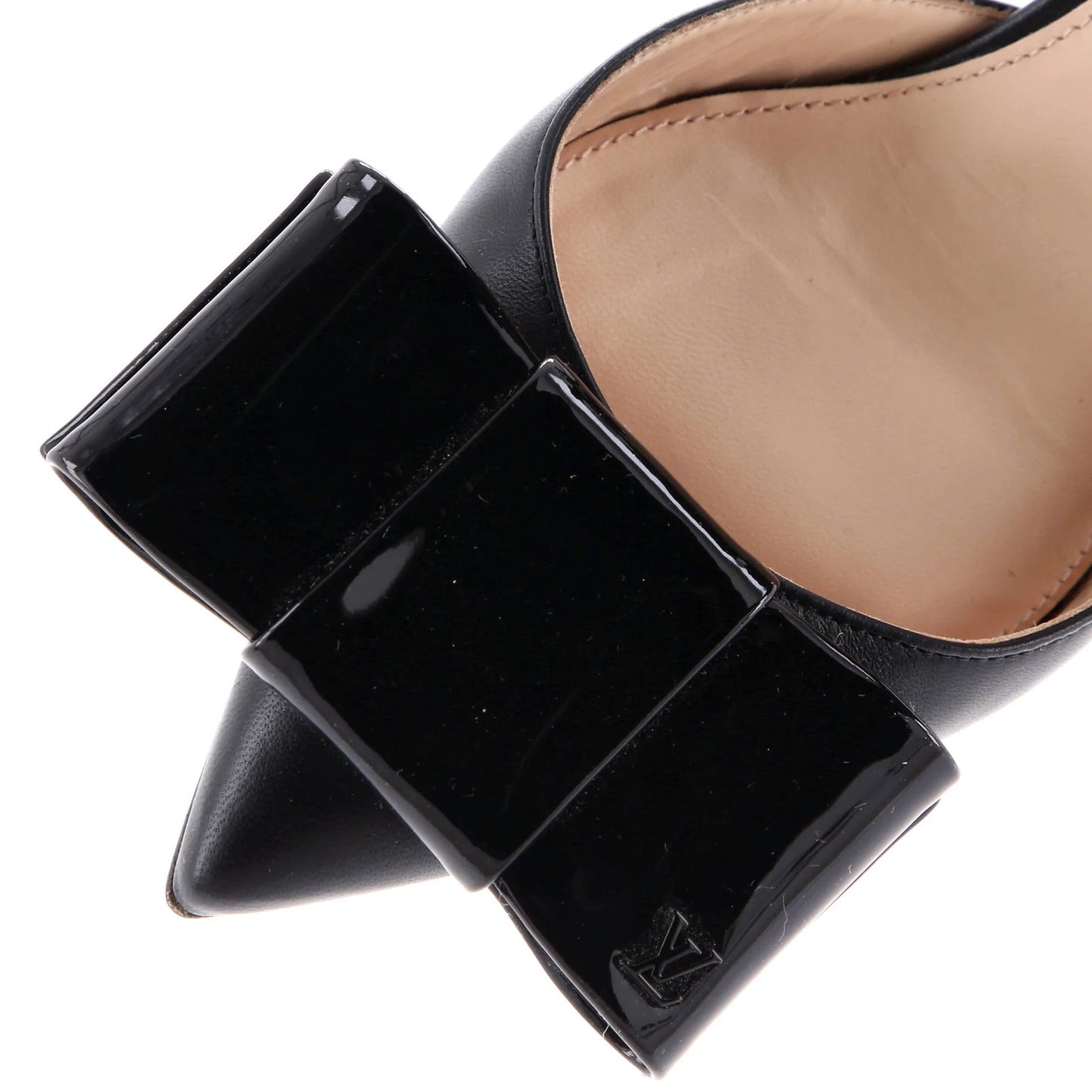 Louis Vuitton Women'S Bow Blossom Slingback Pumps Leather