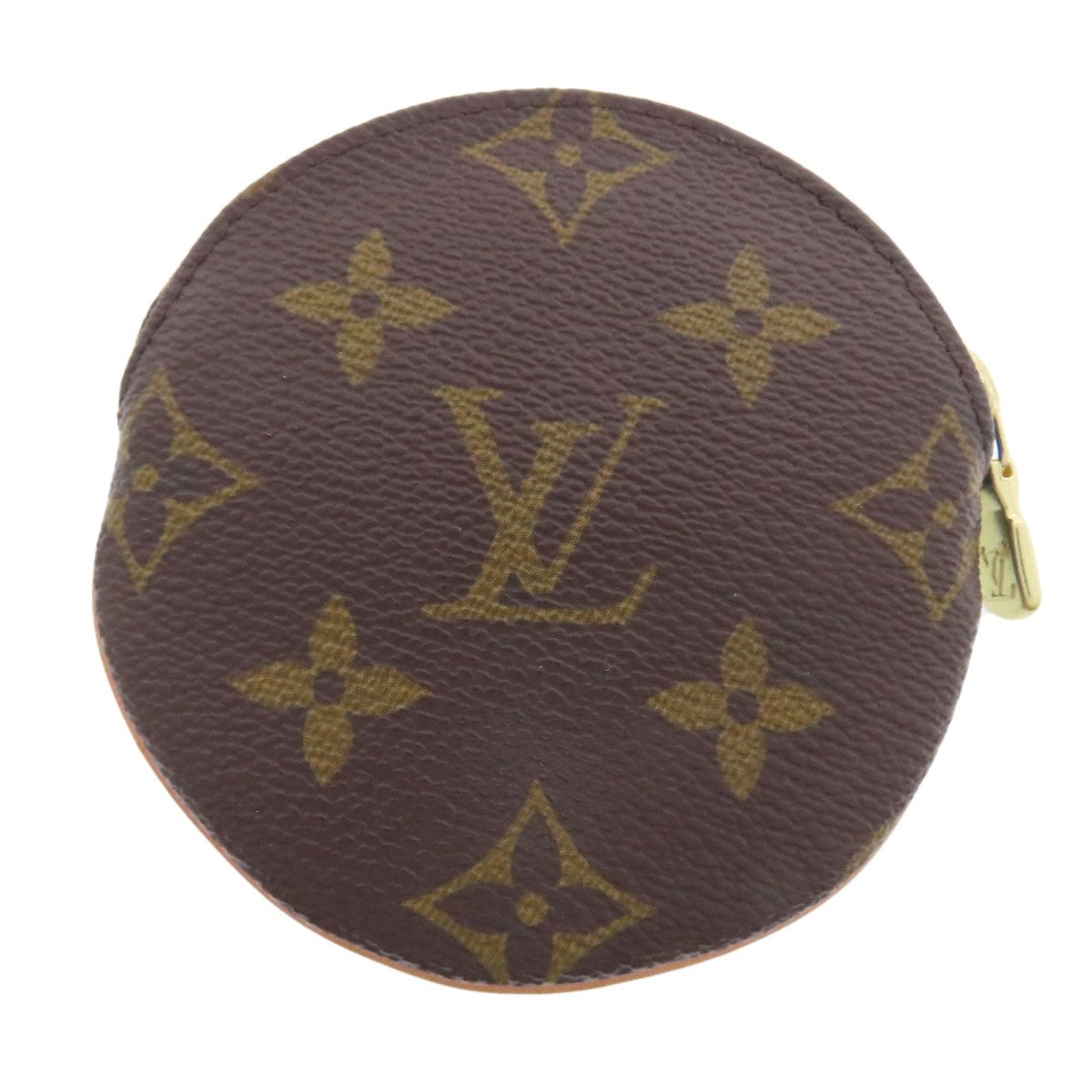 canvas LOUIS VUITTON M61926 Portonet Ron coin purse Monogram