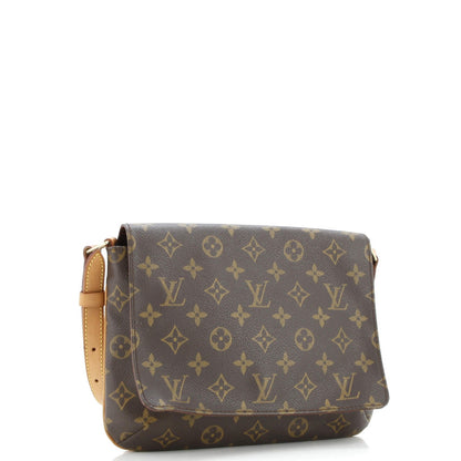 Louis Vuitton Musette Tango Handbag Monogram Canvas