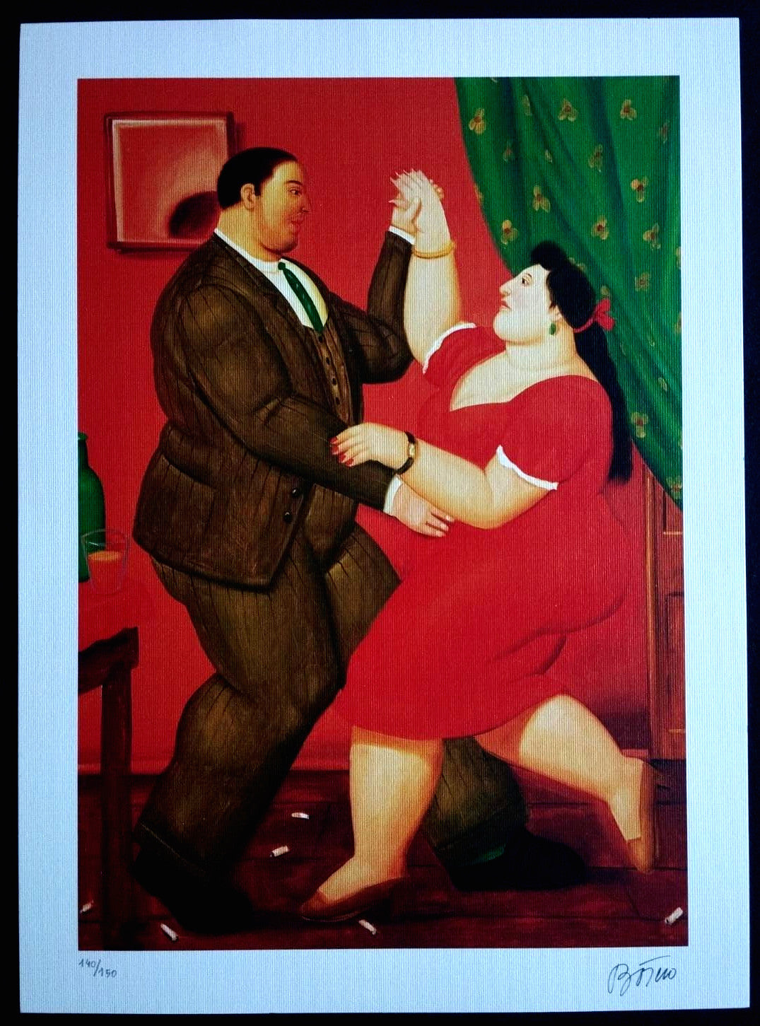 Fernando Botero Museum Lithograph Coa Numbered 150Ex