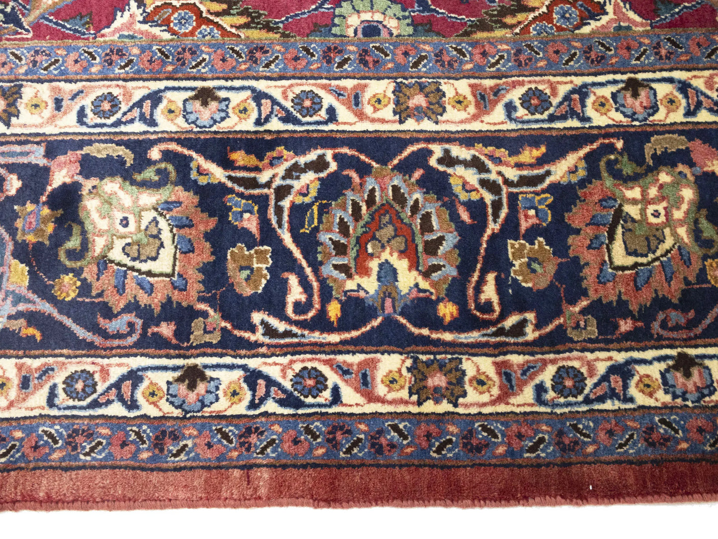 Handmade Traditional Classic Floral Style Oriental Rug Wool Home Carpet 10X13