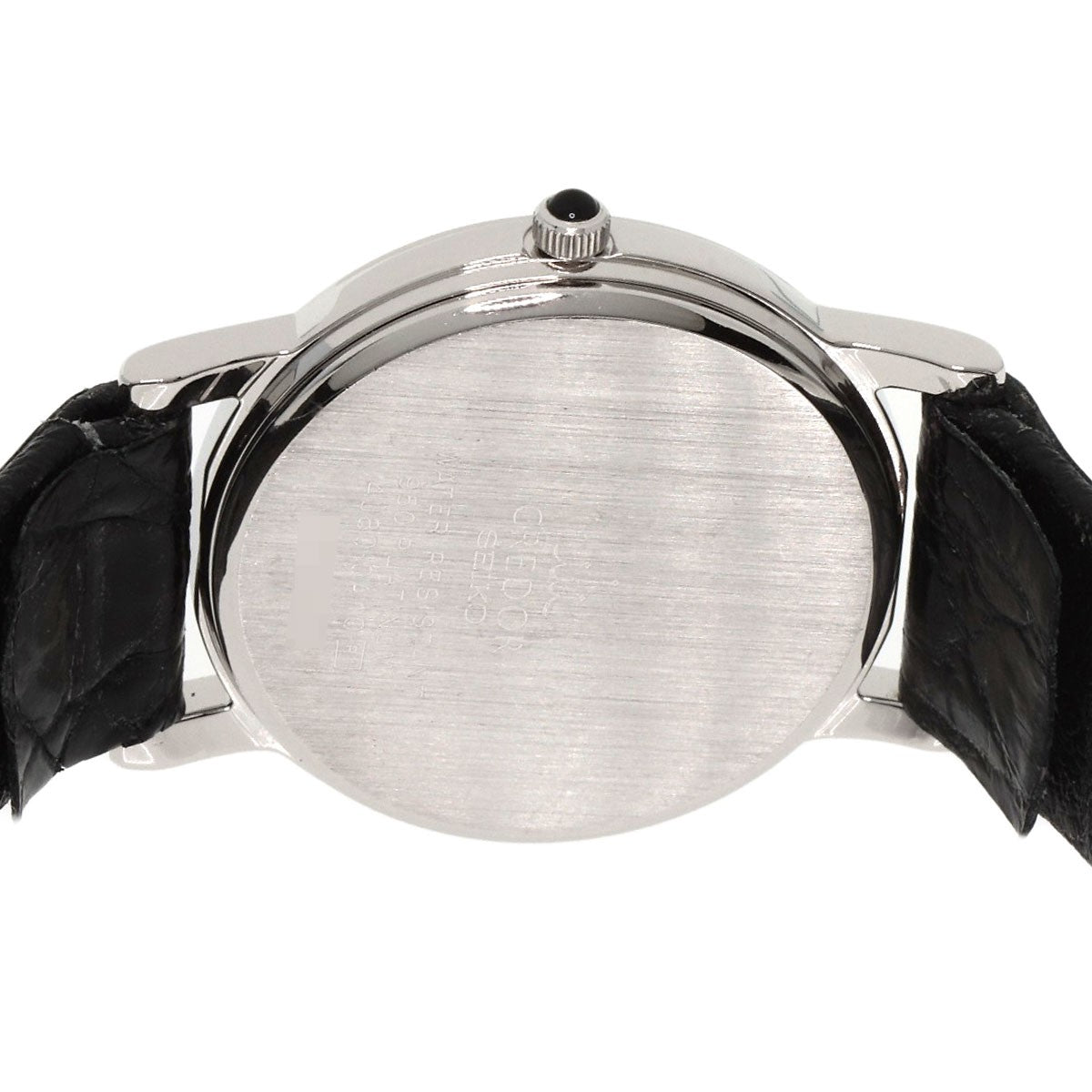 Seiko Credor Watches 4J80-0A10 Platinum Pt950/Leather